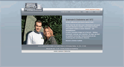 Desktop Screenshot of grabmale-hedtfeld.de